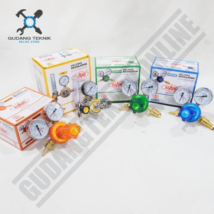 PIXKO Regulator Las Oxygen LPG Karbit Co2 ASANO / Welding Regulator Tabung Las Acetylene Propane Kar