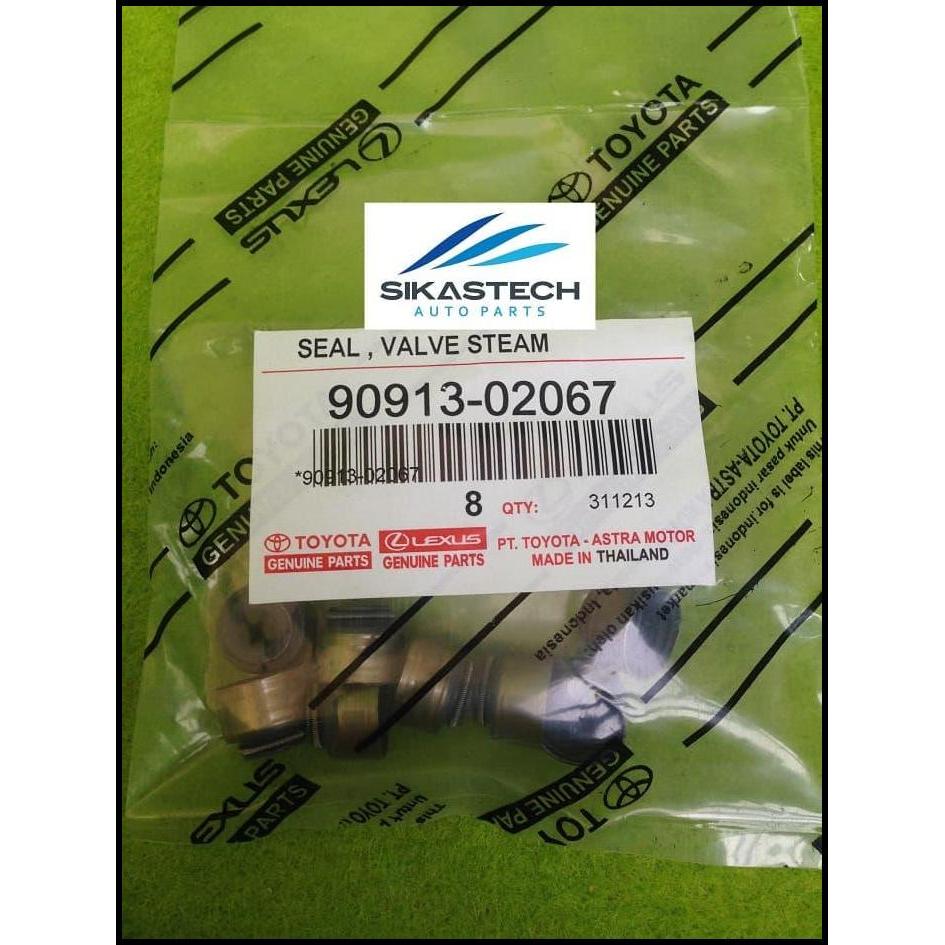 DISKON VALVE STEM SEAL / SIL KLEP TOYOTA COROLLA ALL NEW ORIGINAL 