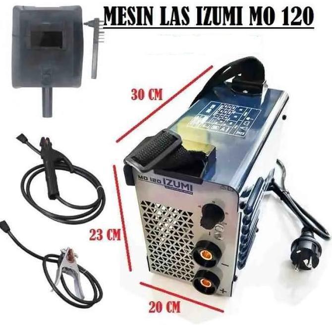 Saldatura- Izumi Mesin Las 120 A 900 Watt Inverter Trafo Las Igbt 450 Watt Japan