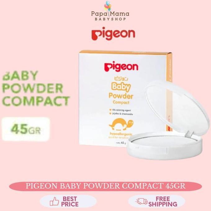 PIGEON BABY COMPACT POWDER BEDAK BAYI PADAT PIGEON