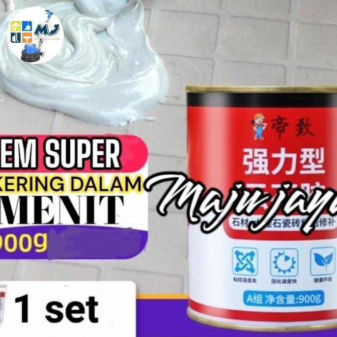 Antimateri- Lem Marmer Granit Keramik Batu