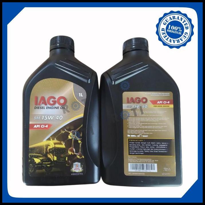 TERLARIS ISUZU IAGO OLI MESIN DIESEL 15W-40 CI-4(12X1L) ORIGINAL