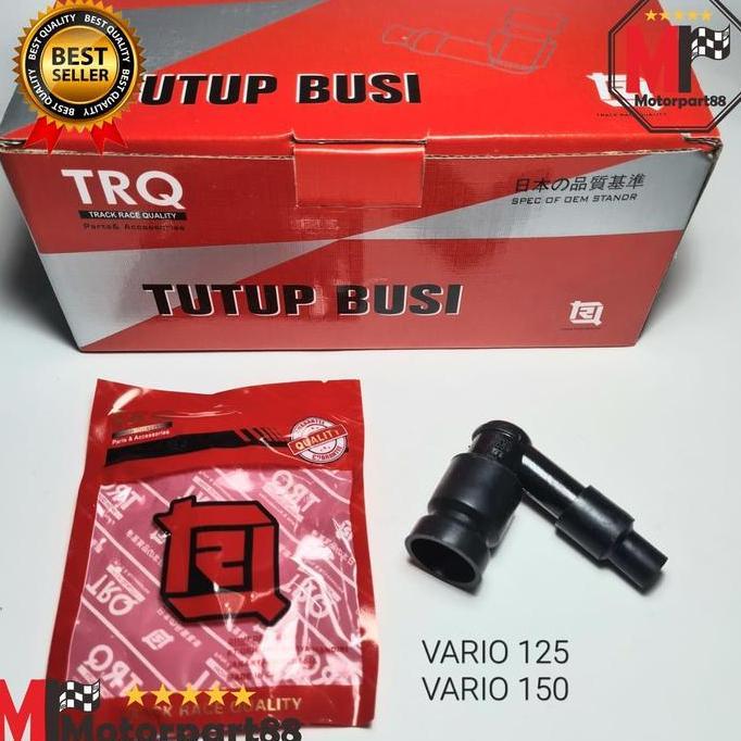 CANGKLONG TRQ COP TUTUP BUSI MOTOR VARIO 125 150 TRQ original