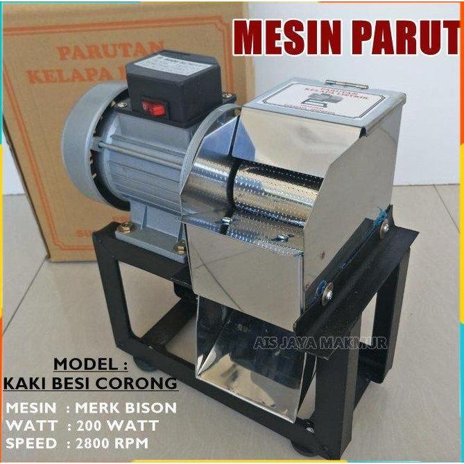 Mesin parut kelapa listrik parutan nanas parutan ketela parutan kunyit SAML
