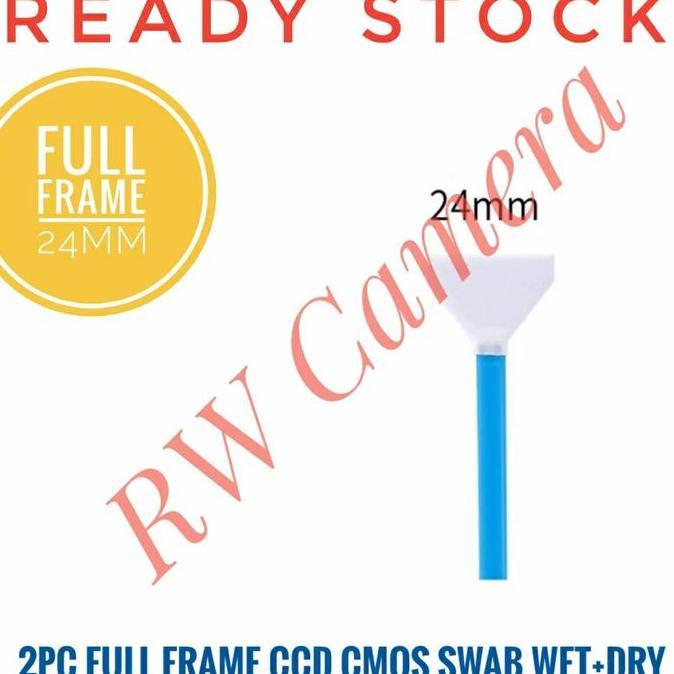 Nascosta- Ccd Full Frame Swab Dry + Wet Kuas Pembersih Sensor Kamera 24Mm A7 Cleaning Cleaner Nikon 