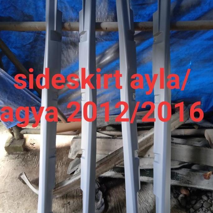 BODYKIT AYLA / AGYA TRD SIDE SKIRT BODY SAMPING SATUAN ORIGINAL DAN TERPERCAYA