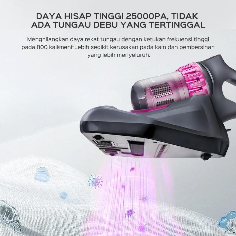 New Deals Han River Vacuum Cleaner 25000Pa 2 In 1 With Uv Anti-Mite Vacuum Cleaner Kasur