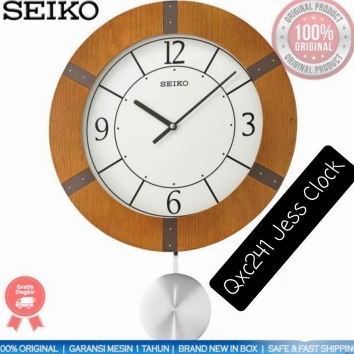 Qxc241 Jam dinding Seiko Bandul