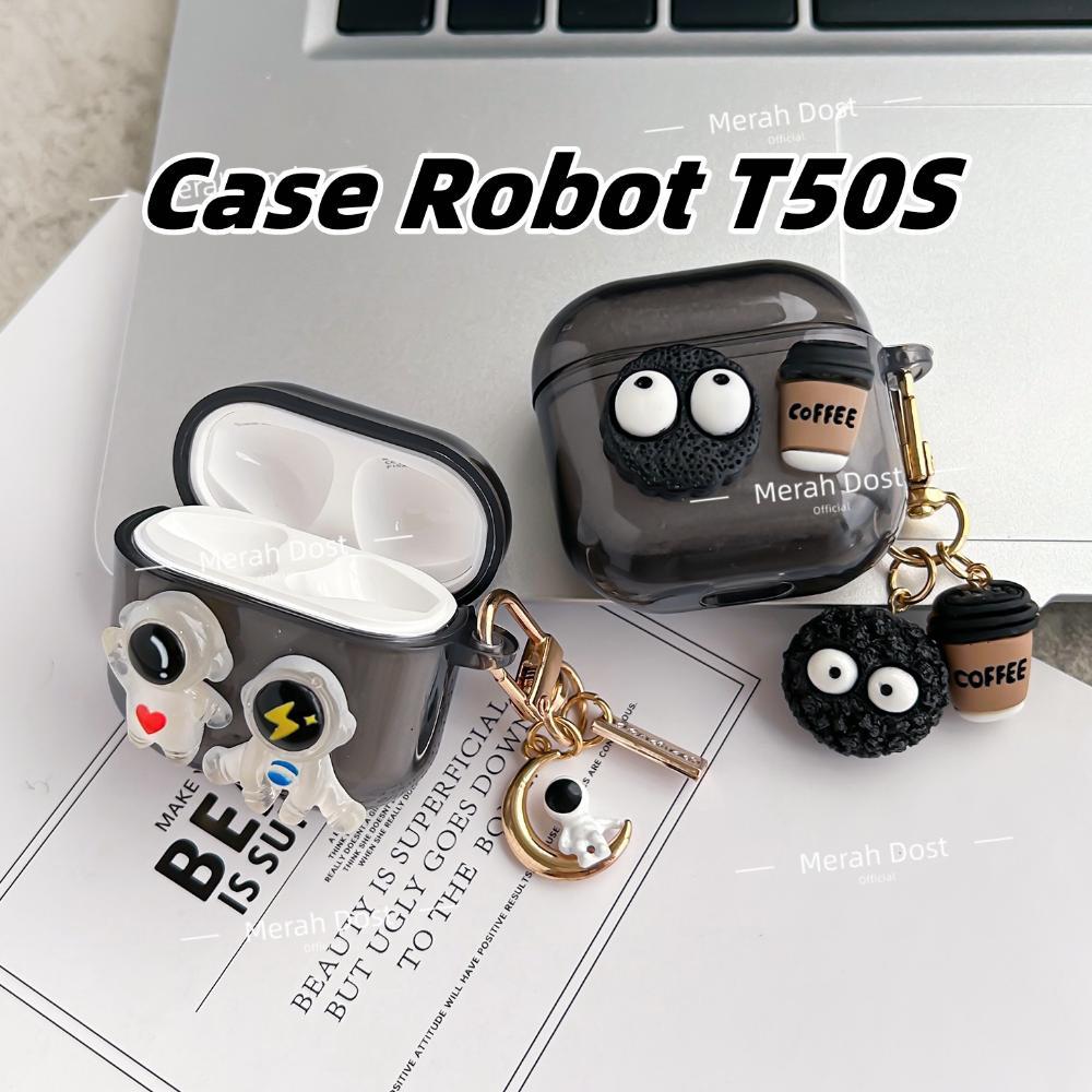 NEW DEALS Case Robot TWS Airbuds T50S Pelindung TWS Earphone Untuk Robot T50S
