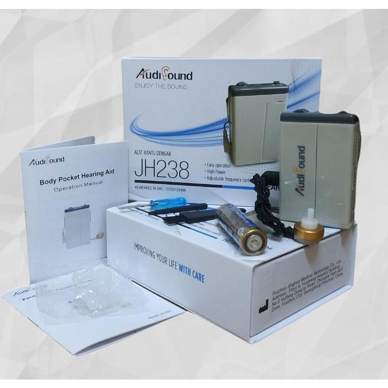HEARING AID JH238 / JH125 - ALAT BANTU DENGAR TELINGA - Audisound JH238 / JH125