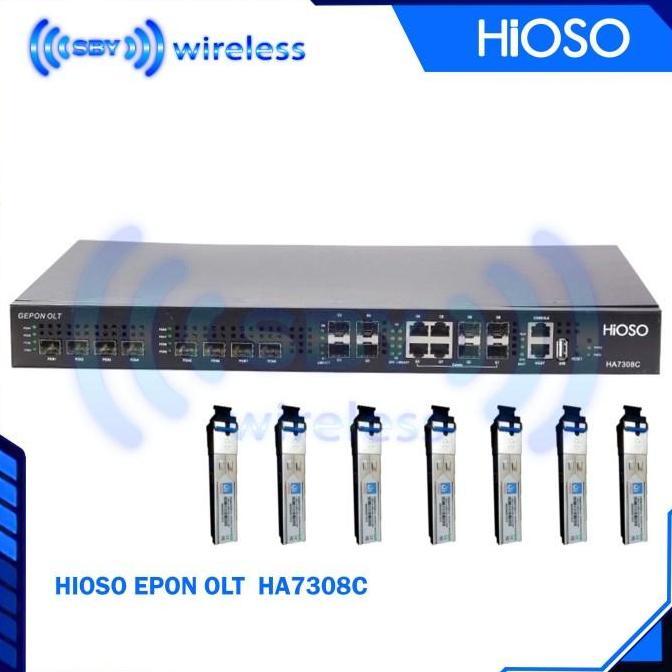 TERBARU - PAKET HIOSO HA7308C With SFP 7DB  PX20+++ HSGQ