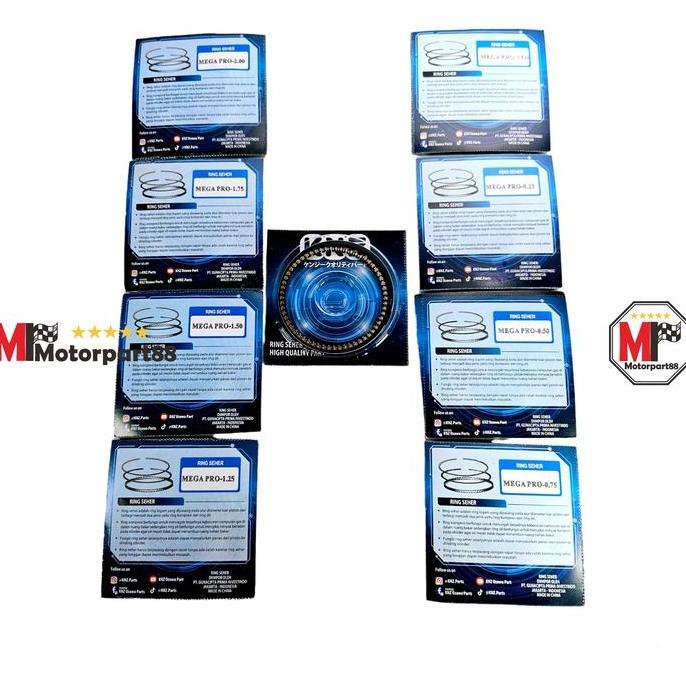 RING PISTON SEHER MEGAPRO LAMA MEGAPRO PRIMUS KEH OS STD - 200 KNZ original