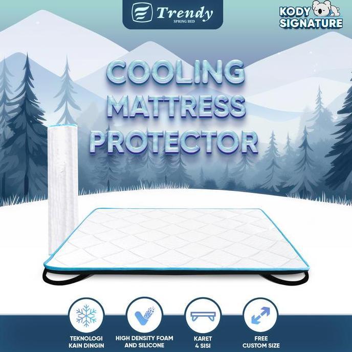 Trendy Cooling Pad - Trendy Kody Lapisan Pelindung Alas Kasur Kasur Dingin - Mattress Protector Roll