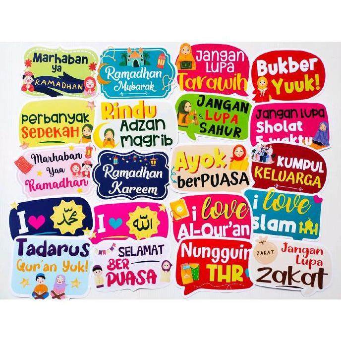 BUKBER RAMADHAN 20PCS PROPS PHOTOBOOTH