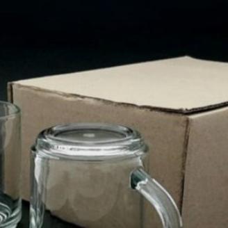 Gelas Kopi Kaca 1/2 Lusin Gelas Beling Kurir Instan