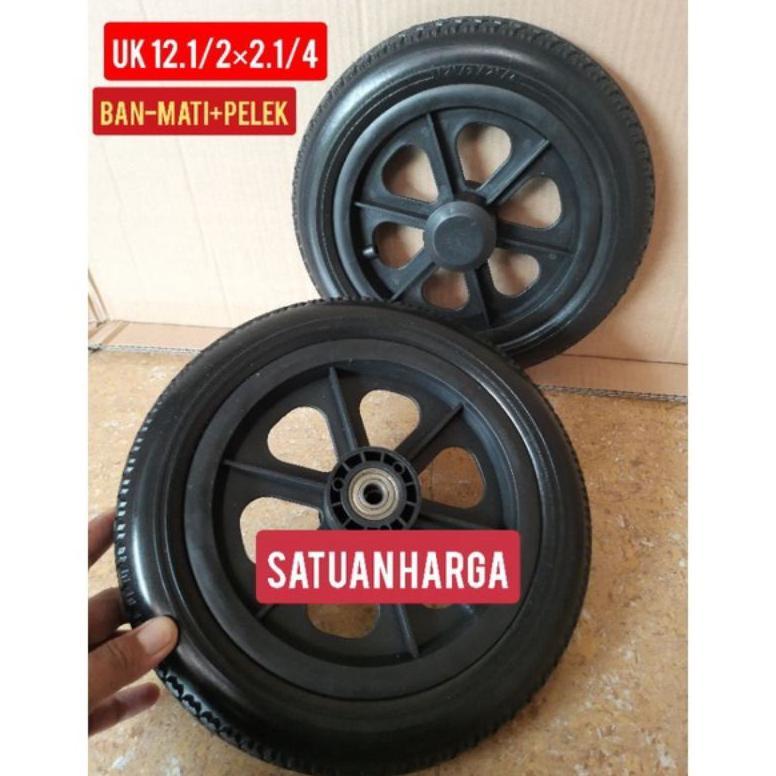 Ban Mati Kursi Roda Ukuran 12 / Roda Belakang Kursi Roda Ukuran 12