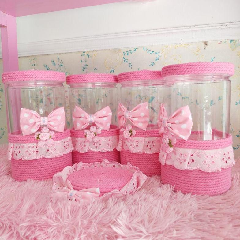 Sale (Kode 4) Toples Snack / Toples Shabby / Toples Hias /Toples Lucu/ Toples Lebaran