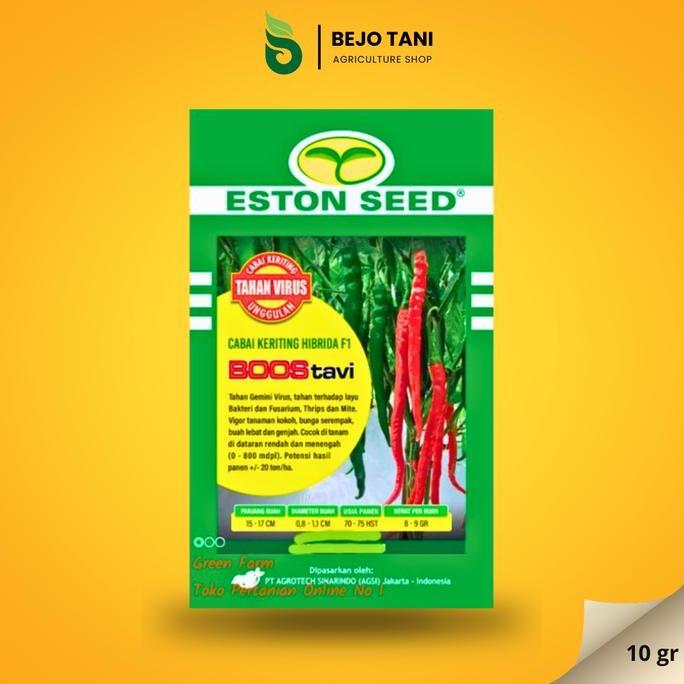 Cabe Keriting BOOS TAVI - 10 gr - Bibit CMK BOSS TAVI Buah Lebat produk laris