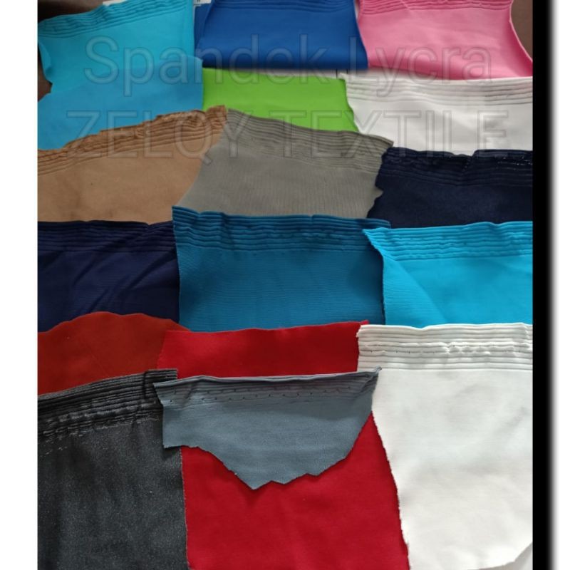 Kain Spandek Lycra Nylon / Kain Spandek Licra/ Bahan Baju Renang