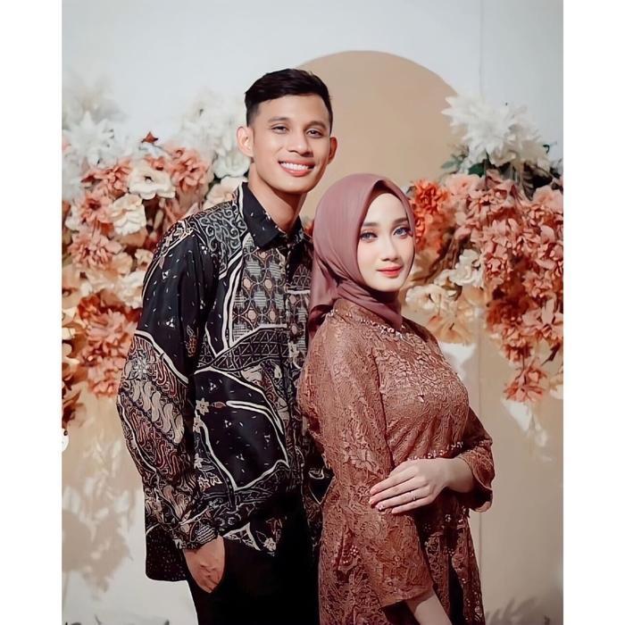 Bisa Cod - Filosofi Kebaya - Rok Lilit Batik Couple Kemeja Lengan Panjang Set Rok Batik Motif Terbar