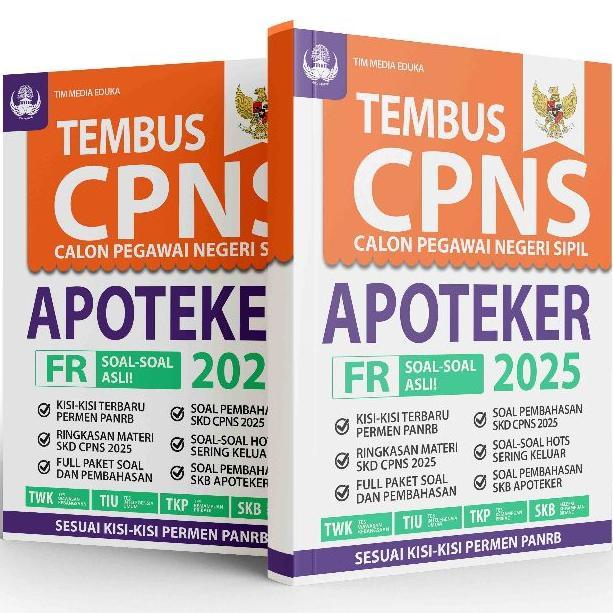 TERBARU 2026 Buku Tes Cpns- Tebus TES CPNS APOTEKER 2025