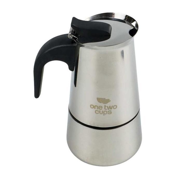 PLOMAT Cerek Pembuat Coffe Elektrik /  Moka Pot Teko Filter Coffe / Teko Pembuat Kopi Espresso Maker