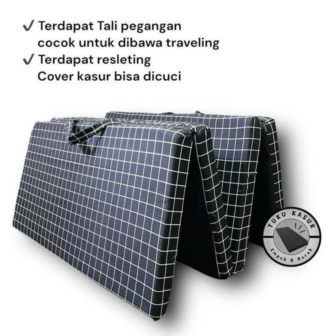 Tuku Kasur - PREMIUM KASUR BUSA LIPAT 4 TEBAL 5cm UK.70x180x5cm
