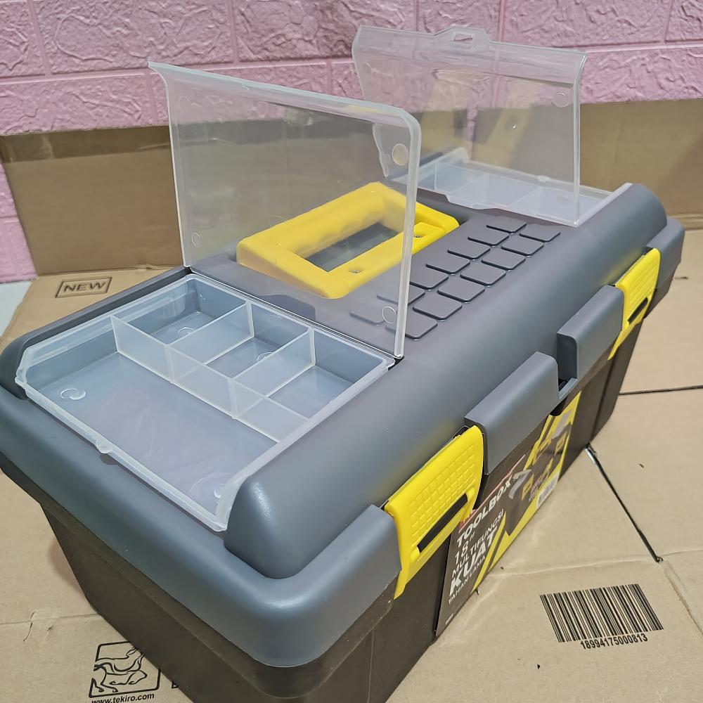 Ready Tool Box Besar 18" KENMASTER/ Toolbox Kotak Peralatan Perkakas tool box jumbo tool box besar