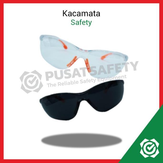 KACAMATA KERJA SAFETY PROYEK HITAM/PUTIH
