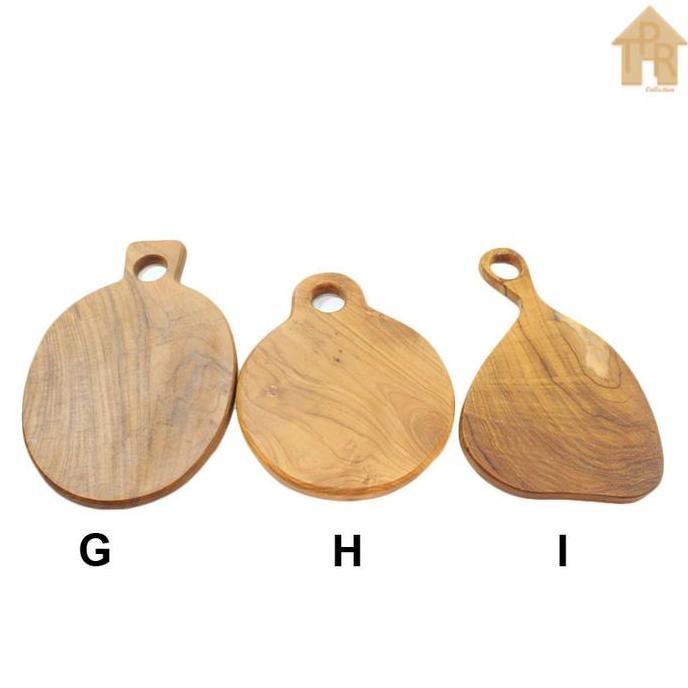 Talenan Kayu Jati Preum Grade - Rustic