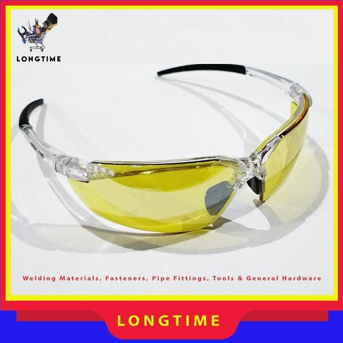 STEVE & LEIF KACAMATA SAFETY YELLOW SAFETY GLASS KACA MATA KERJA KUNING