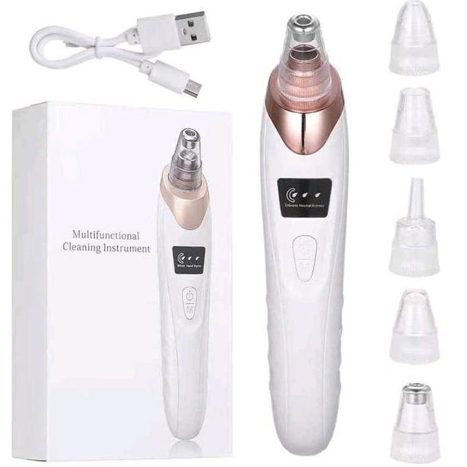 Vakum Pembersih Komedo Pembersih Wajah Electric Blackhead Remover