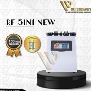 Bless Beauty RF 5in1 Alat RF Pelangsing Ultrasonic Mengencangkan Tubuh dengan 5 Handle & Teknologi R