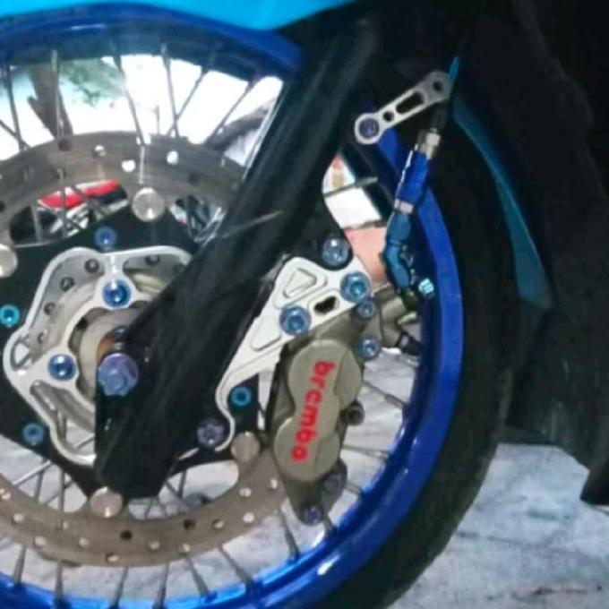 Breket Bigpot Pcx Breket Bigpot Pcx 260mm 150 Disk Disc Axial