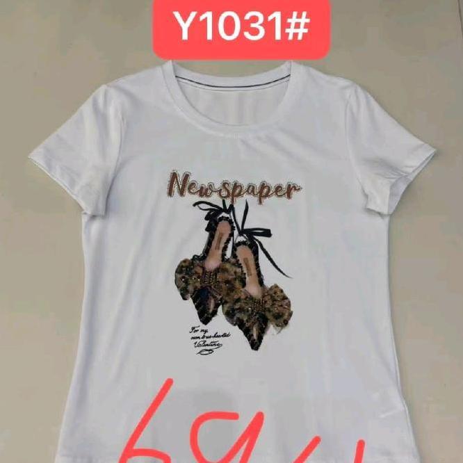 Kamaya Kaos Wanita Kamaya Kaos Wanita Lengan Pendek Import Premium