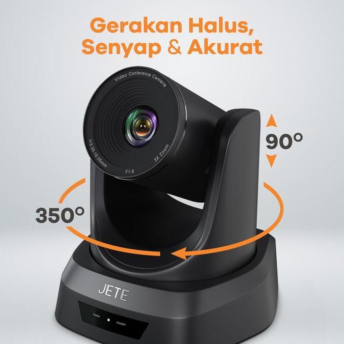 JETE PTZ Video Conference I Conference Camera 3x Zoom- Garansi 2 Tahun