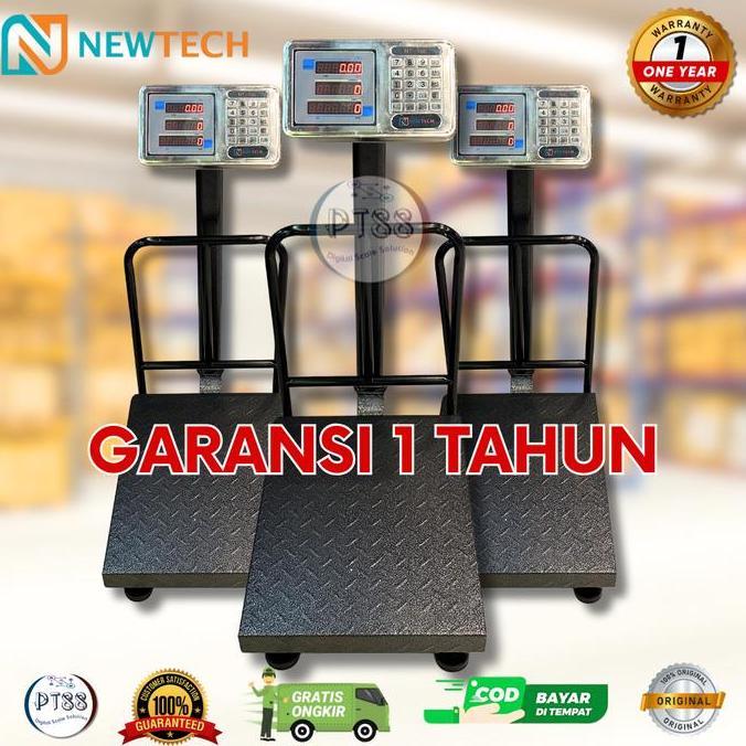 Timbangan Duduk Digital Newtech 200Kg / Timbangan Barang 200 Kg