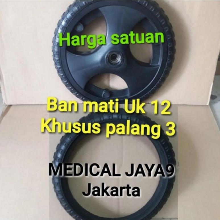Seperpat Kursi Roda Ban Karet Mati Kursi Roda