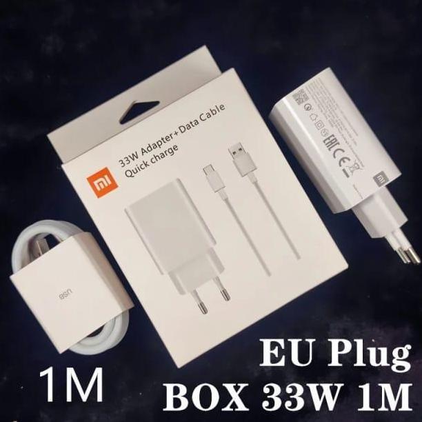 ORIGINAL ADAPTOR CHARGER POCO F3 33W TURBO CHARGE