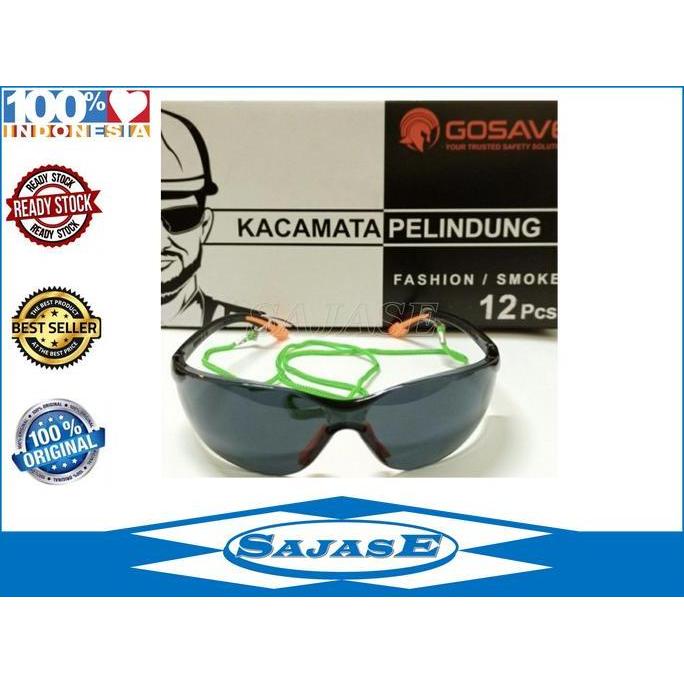 KACAMATA SAFETY FASHION DENGAN TALI KACAMATA SAFETY GOSAVE