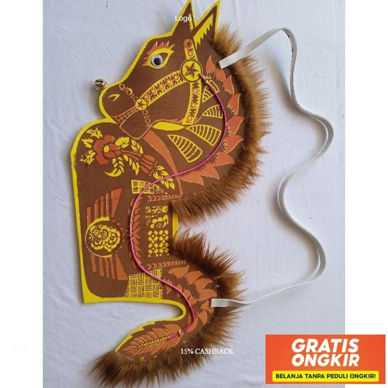 Kuda Spon Anak/Kuda Lumping Spon Anak / Kuda Lumping Jaranan Jaran Kepang Spon Anak Baru