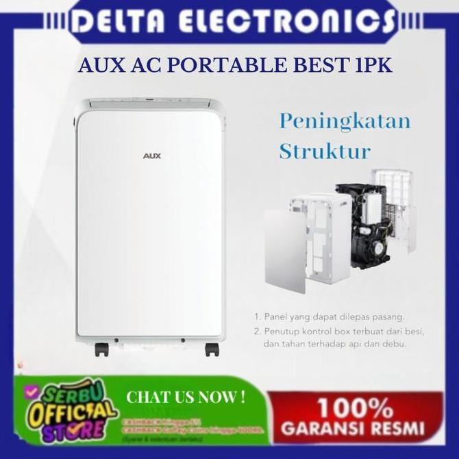 AUX BEST-09A4MA (1030W) AC Portable 1PK Standard R-410 Putih
