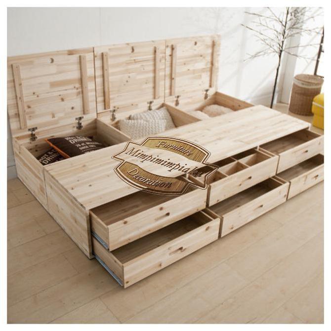 Terlaris Dipan / Dipan Laci / Divan Laci 160X200 Cm