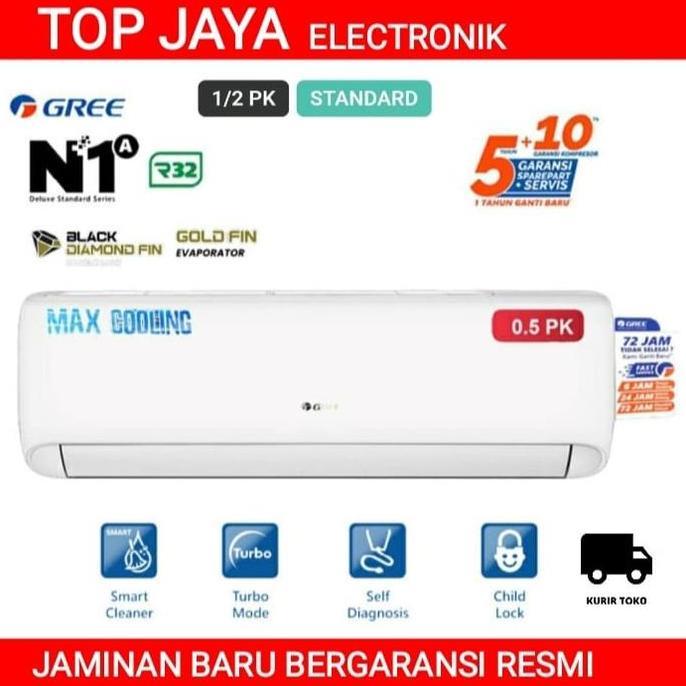 GREE AC 1/2 PK/AC GREE 1/2 PK NEW SERIES BERGARANSI