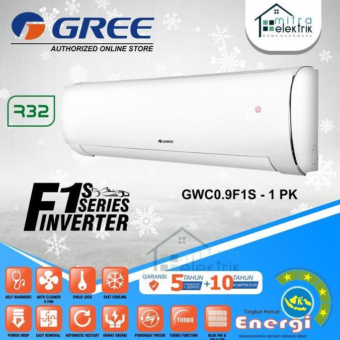 AC GREE 1 PK GWC-09F1 INVERTER 1 PK