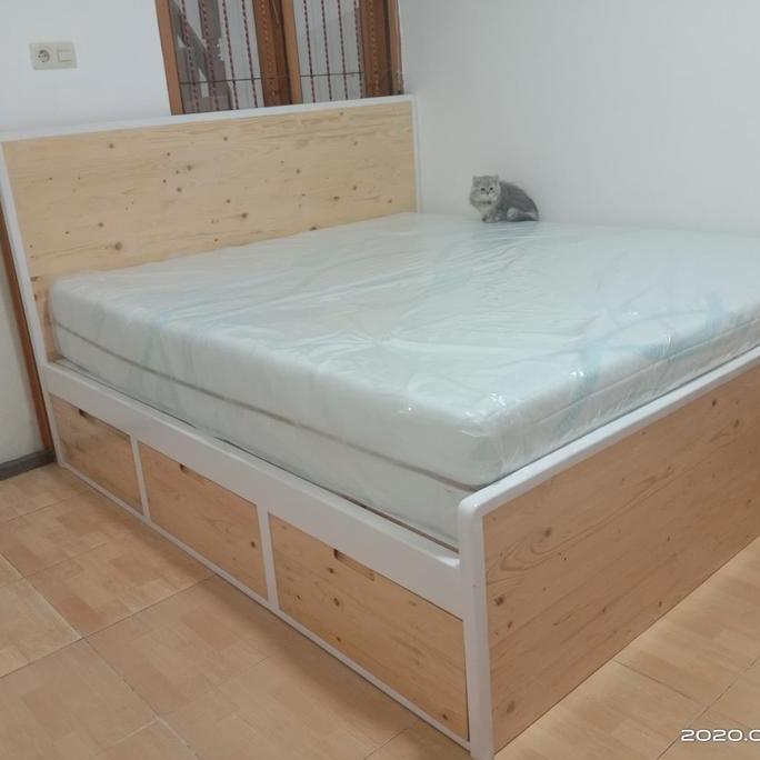 Terlaris Dipan Laci Bahan Kayu Jati Belanda