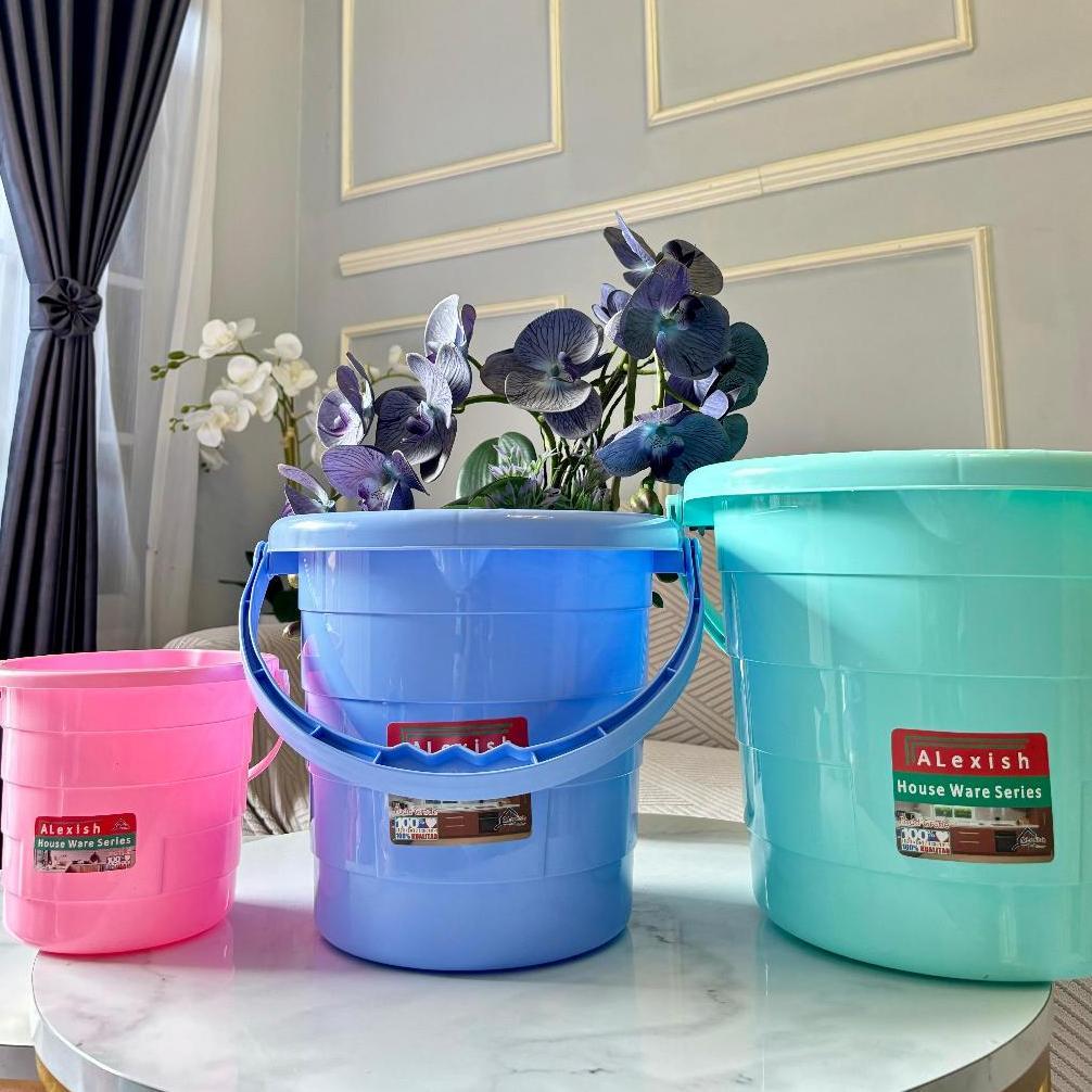 Ember Plastik Ember Tanpa Tutup Ember 1.5Gl 3Gl 4Gl Ikawa Ember Gagang Alexish