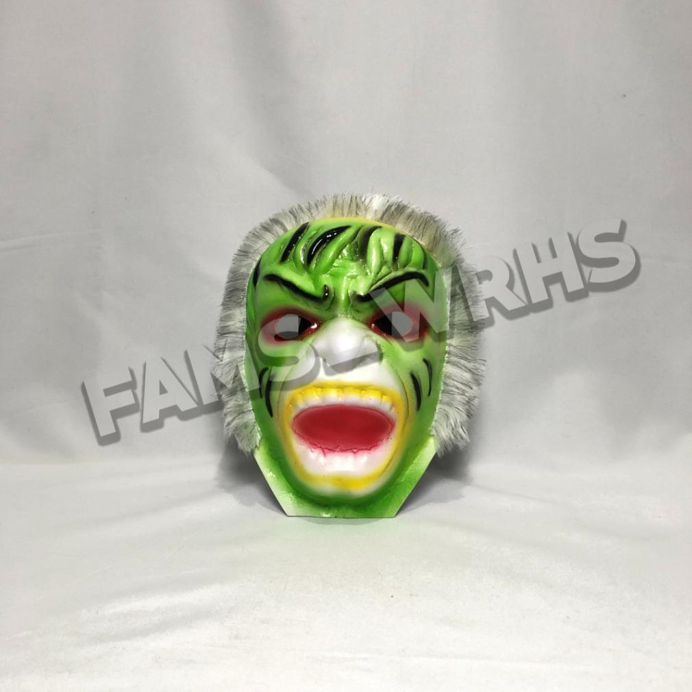 Topeng Hanoman Hijau Spons Topeng Hulk Topeng Anoman Topeng Anak Fm -44