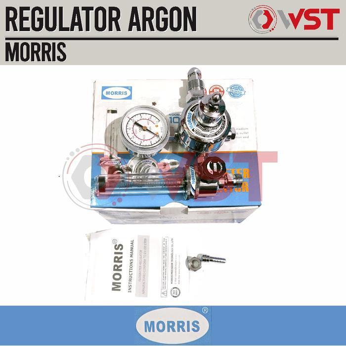 Morris Regulator Argon 101-25FL / Regulator Las Tabung Argon