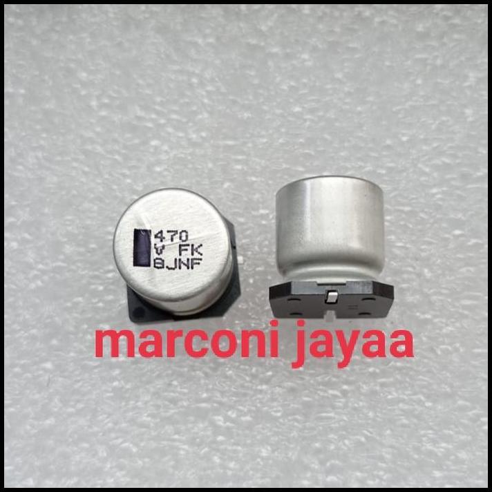 GRATIS ONGKIR KAPASITOR SMD 470UF 35V 12X14MM 